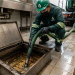 Limpieza de trampas de grasa